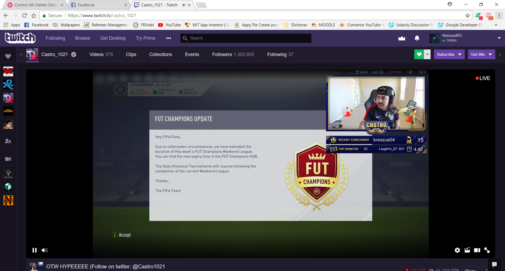 update fifa