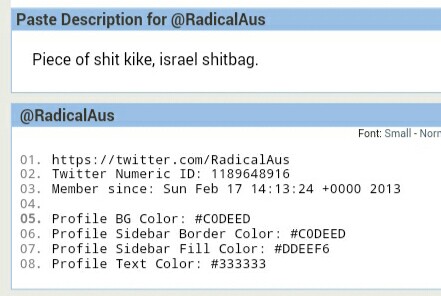 @RadicalAus is kike