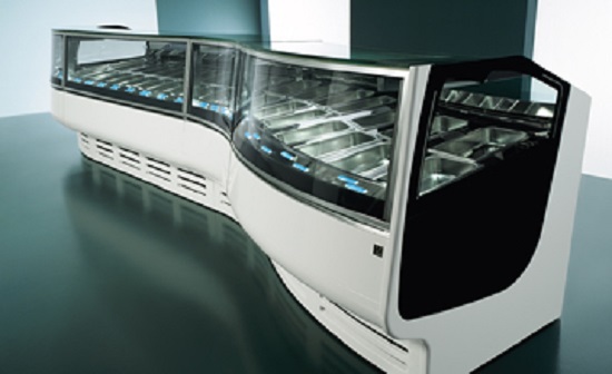 Energy Efficient Ice Cream Display Freezer