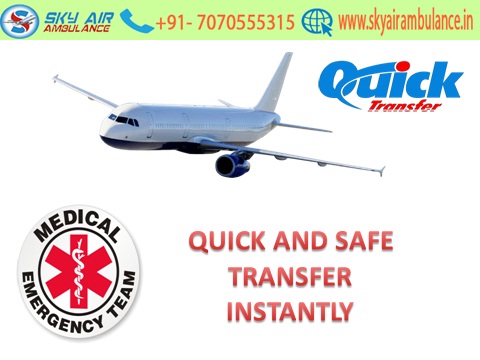 Sky Air Ambulance from Bhubaneswar to Delhi with full Doctor Team at low cost