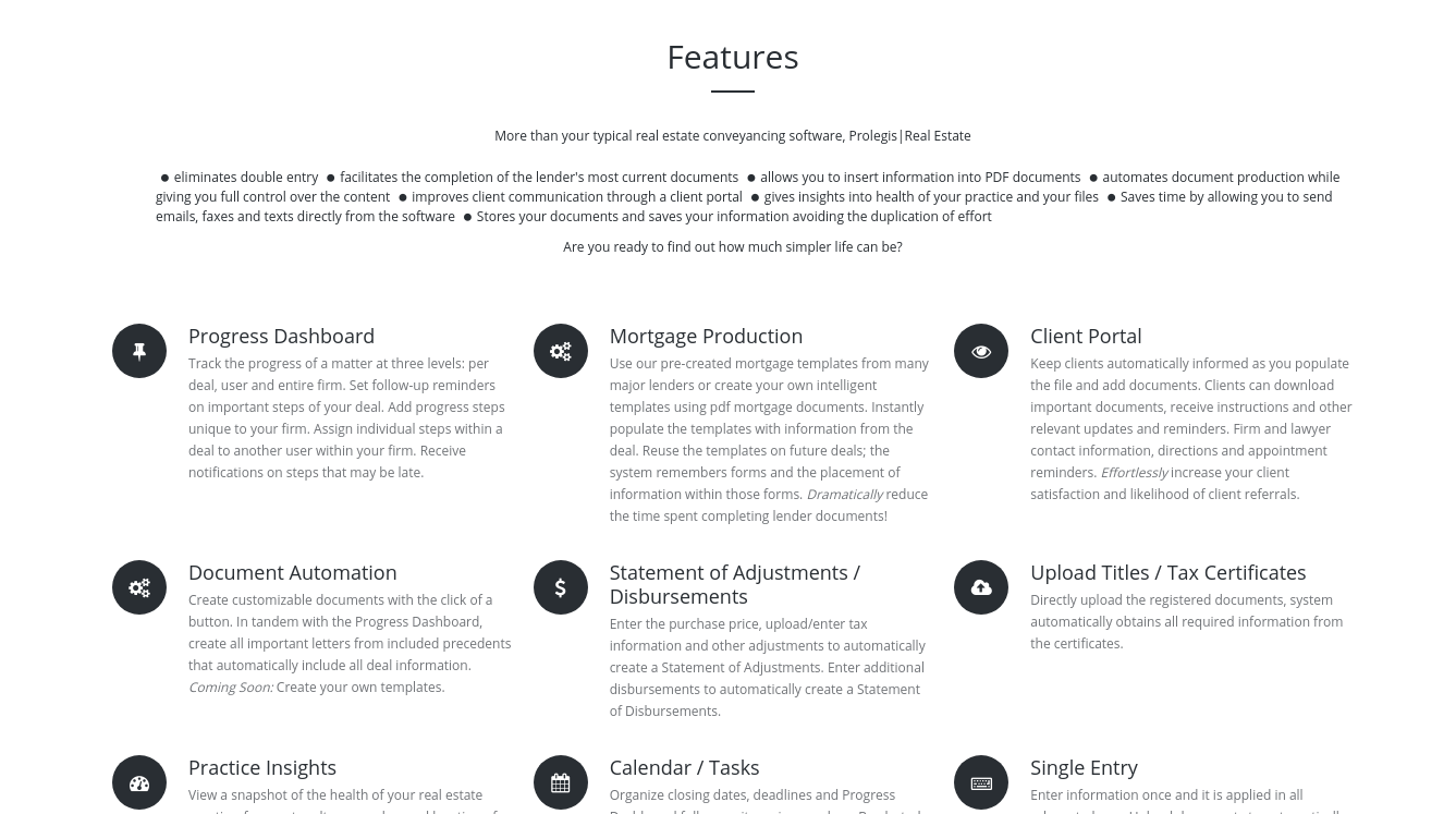 features
