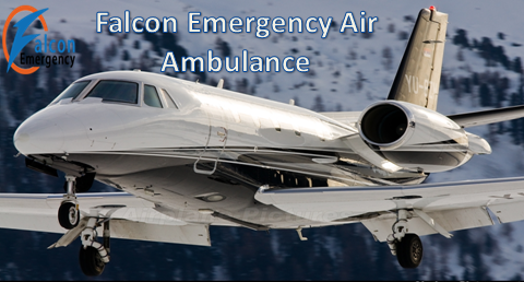 Falcon Emergency Air Ambulance Service in Bhubaneswar at Economical Fare