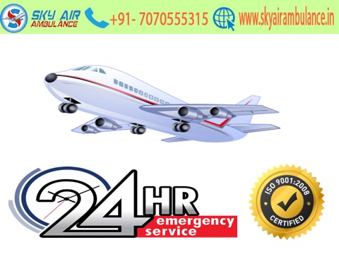 With doctor Sky Air Ambulance services from Bangalore to Delhi