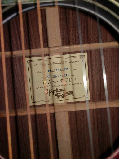 Epiphone insides