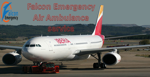 Get an Emergency Air Ambulance Service in Jaipur by Falcon Emergency