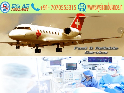 Sky Air Ambulance from Bangalore to Delhi with Medical Team