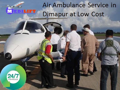 Low Cost Air Ambulance service in Dimapur