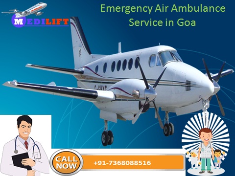 Emergency Air Ambulance service in Goa