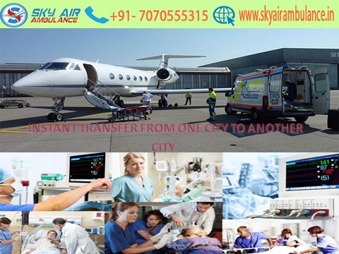 Sky Air Ambulance from Bhubaneswar to Delhi at low fare