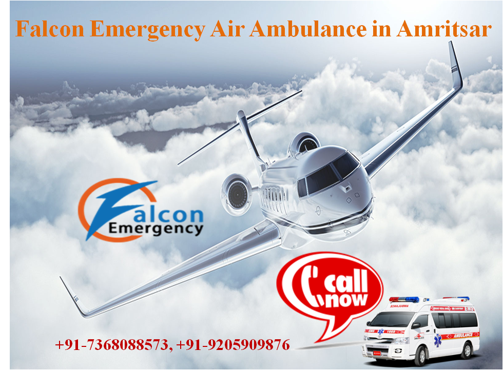World-Class Air Ambulance Services in Amritsar by Falcon Emergency