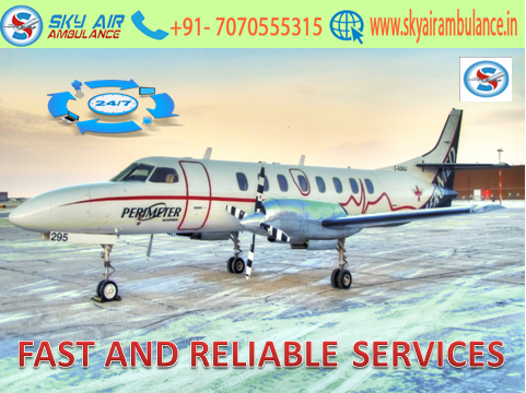 Sky Air Ambulance services from Bhopal to Delhi is eased now