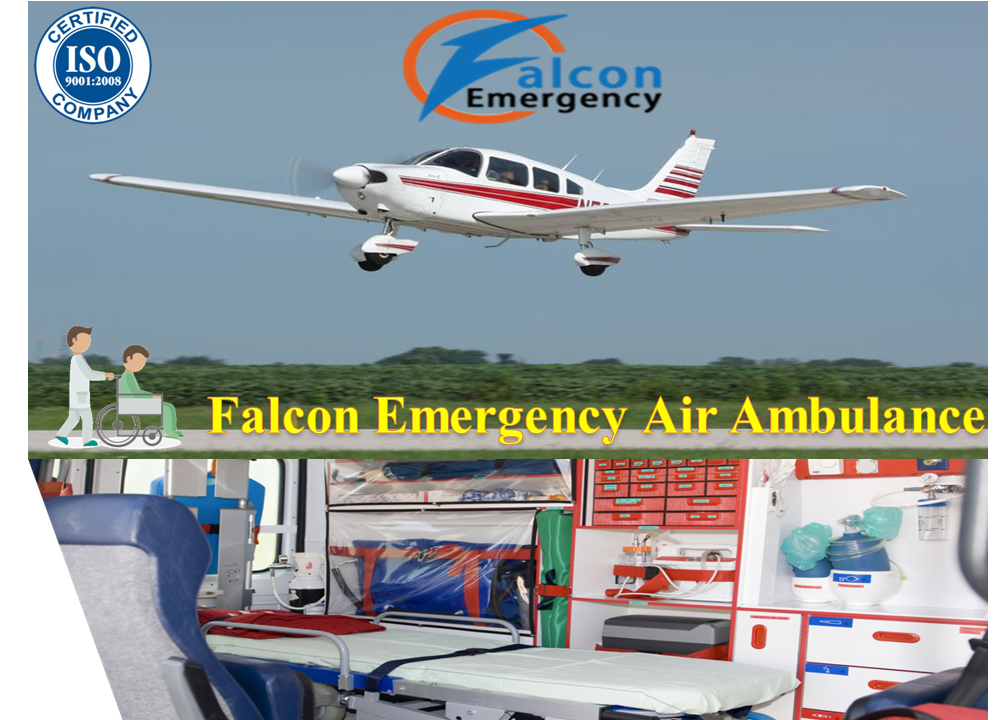 Avail Air Ambulance Services in Allahabad with Full ICU Set-up by Falcon Emergency