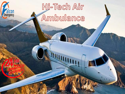 Get Affordable Air Ambulance Service in Patna by Falcon Emergency
