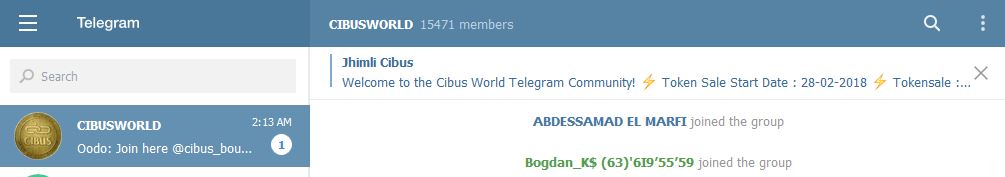 Telegram UserBase 26th Feb