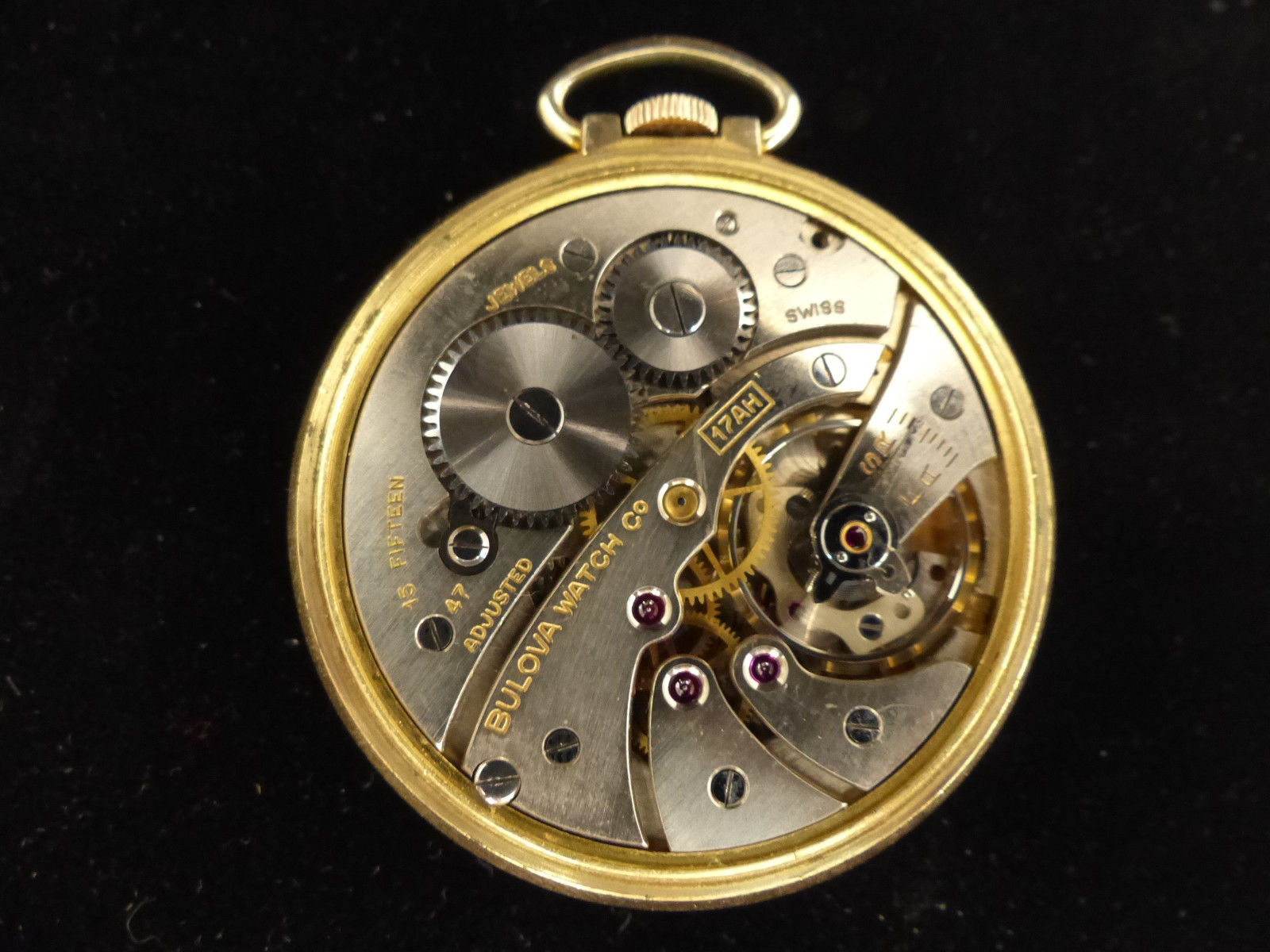 bulova 17ah 1947 adjusted