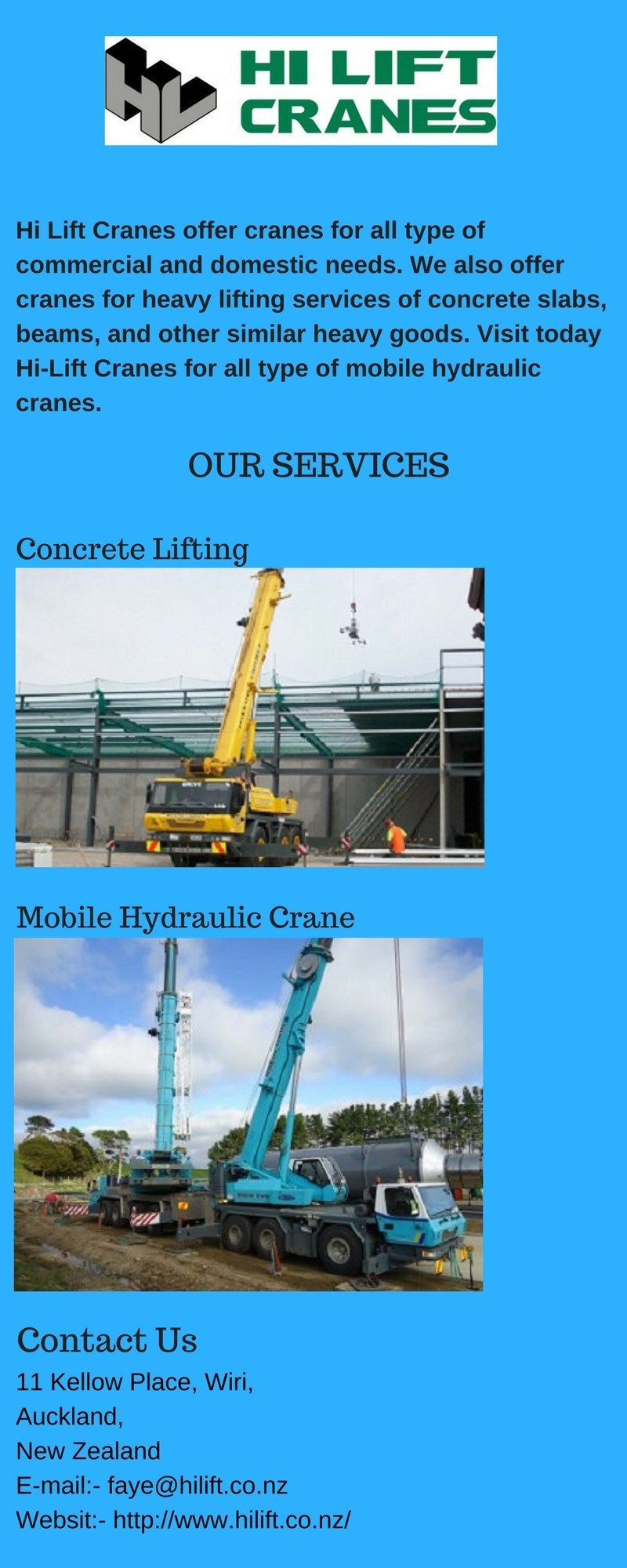 Hi Lift Cranes