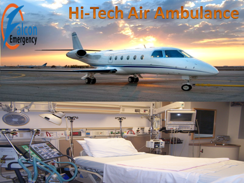 Falcon Emergency Air Ambulance Service in Port Blair Best and Reliable Service