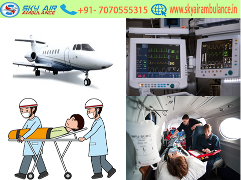 Avail Low Buck Sky Air Ambulance from Bangalore to Delhi Any Time