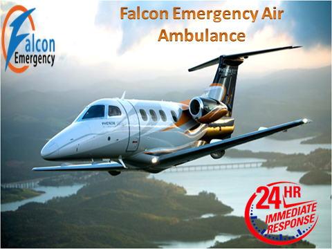 Falcon Emergency Air Ambulance Service in Pondicherry Available at 24/7 Hours
