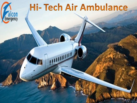 Book Falcon Emergency Air Ambulance Service in Ranchi at Low Fare