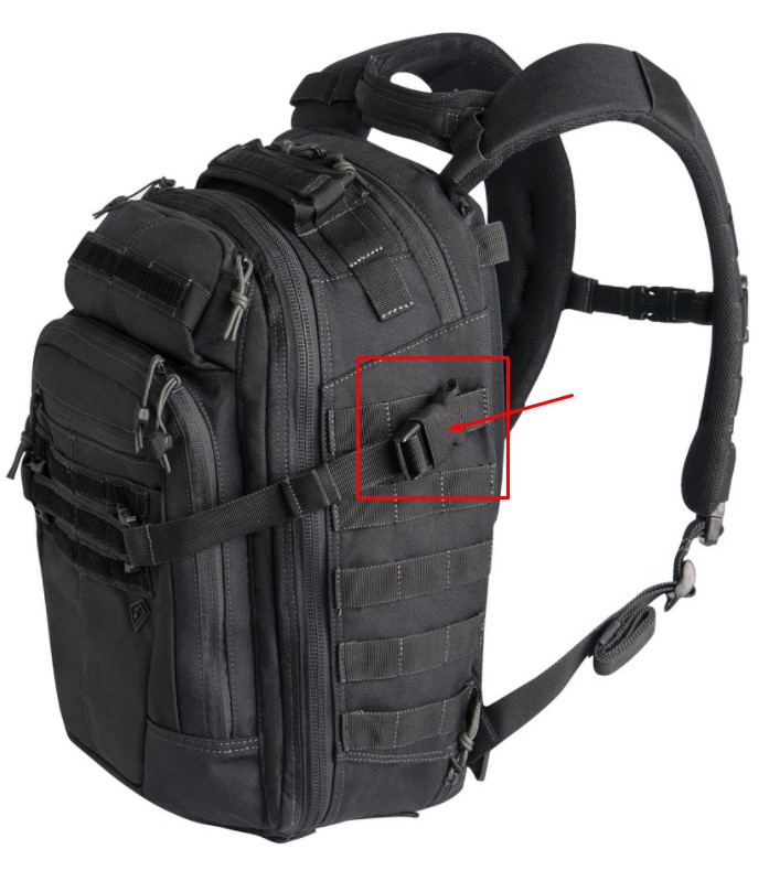 First tactical backpack