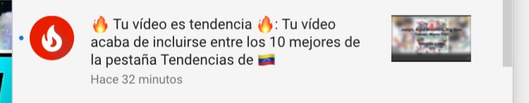 One of my video got on trending in my country
