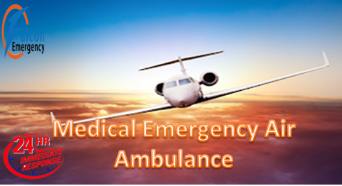 Falcon Emergency Air Ambulance Service in Rajkot at Economical Fare