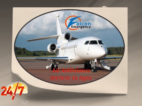 Air Ambulance Services in Agra with 24 hours available