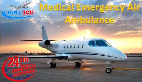 Hifly ICU Air Ambulance Services from Chennai for Best service