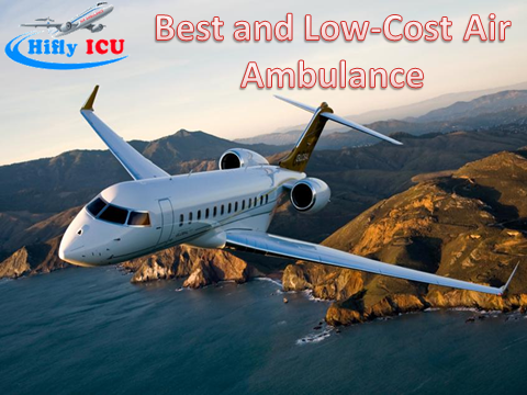 Hifly ICU Air Ambulance Services from Kolkata at Best Affordable Price