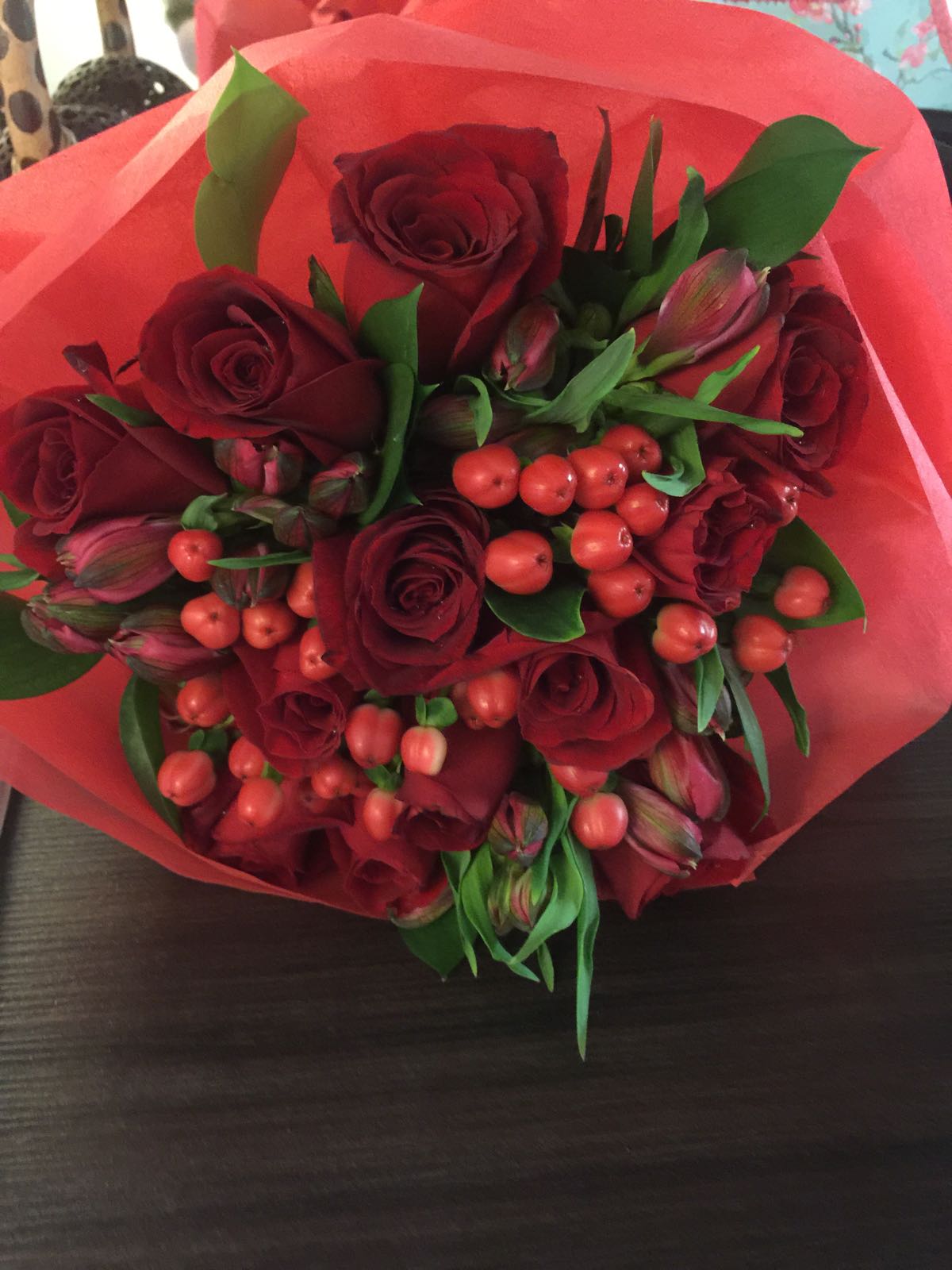 Recieved Flowers