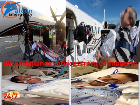 Air Ambulance Services from Coimbatore with Best Medical facility