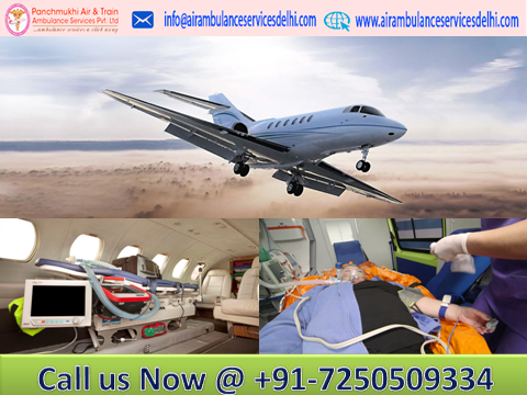Quick and secure Medical Support by Panchmukhi Air Ambulance Service in Delhi