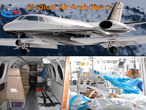 Get Private Charter Air Ambulance Service from Bhopal to Delhi by Hifly ICU