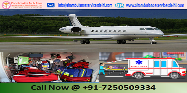 Quick and Secure Medical Facilities by Panchmukhi Air Ambulance Service in Kolkata