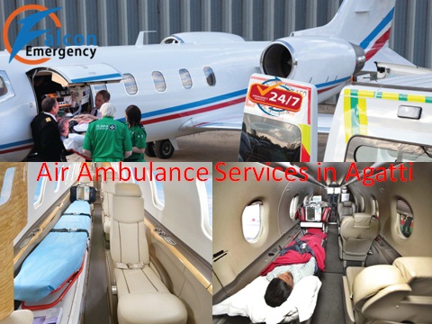 Get ICU Support Air Ambulance Services in Agatti at Economical Fare