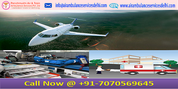 Reliable and Comfortable Air Ambulance Service in Delhi with ICU setups