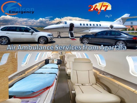 Air Ambulance Services from Agartala with Medical Transportation Service