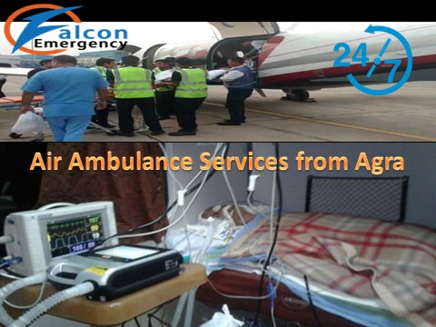 Low-Cost ICU Patient Air Ambulance Services from Agra