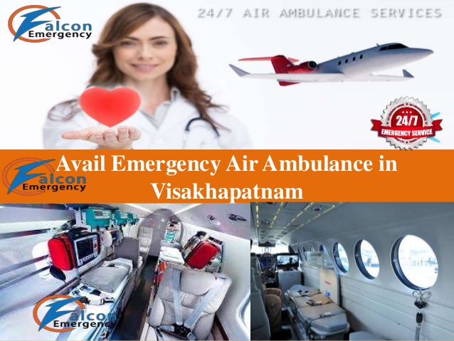 A Patient Transfer Facility by Falcon Emergency Air Ambulance Services from Visakhapatnam