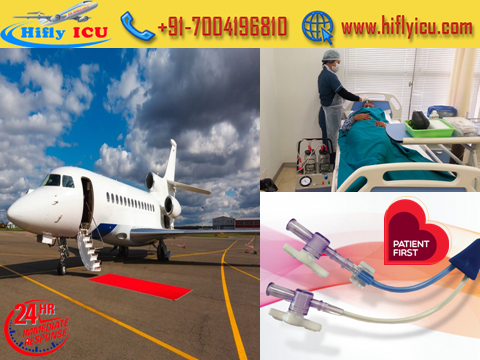 Get ICU Facility Air Ambulance Service from Chennai to Delhi by Hifly ICU