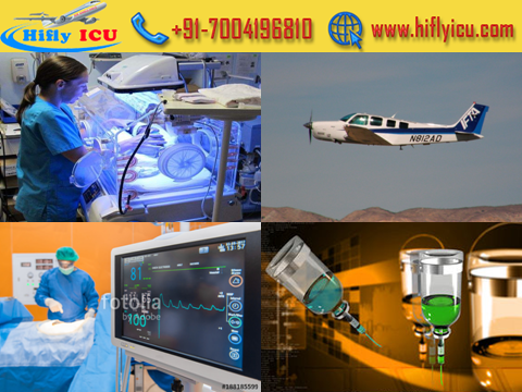 Get an Emergency Air Ambulance Service from Mumbai to Delhi by Hifly ICU