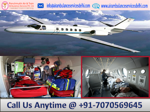Quick and Secure Air Ambulance Service in Patna with Doctor