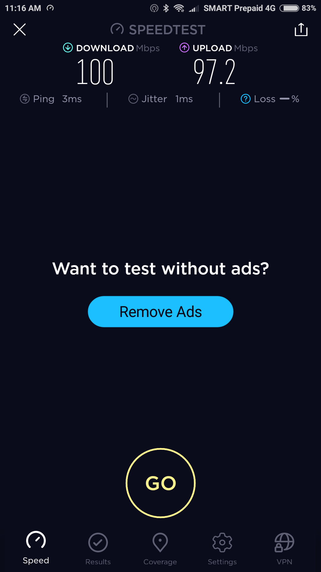 converge wifi speedtest