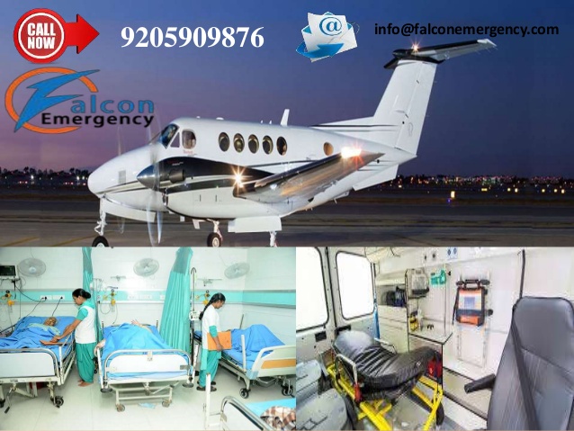 Fast and Best Air Ambulance Service in Siliguri by Falcon Emergency
