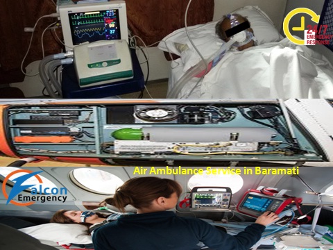 Get Safe and Reliable Air Ambulance Service in Baramati at Minimum Cost
