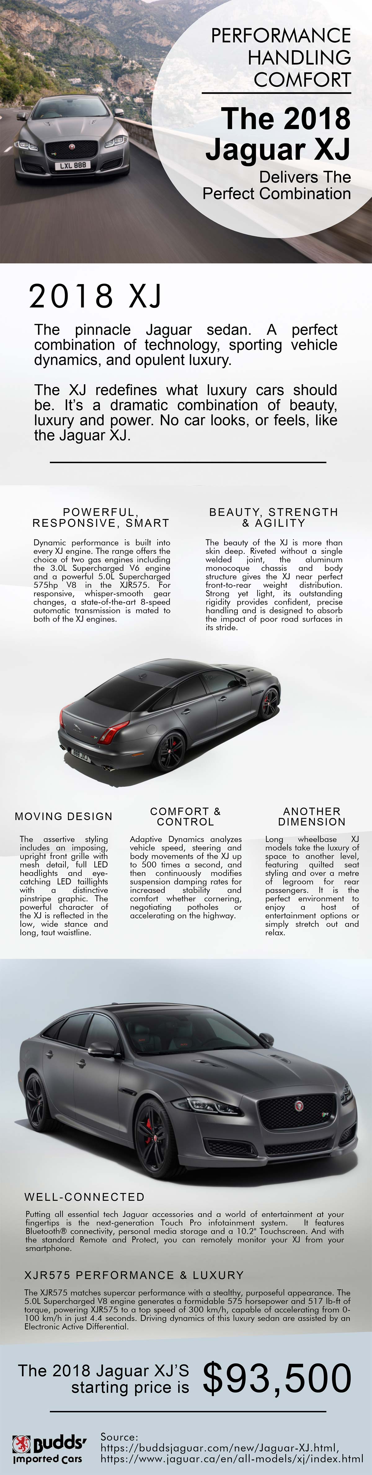 The Commanding XJ Luxury Sedan | Budds' Imported Cars