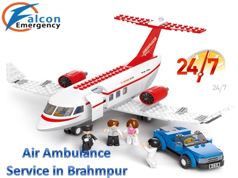 The best ICU facility in Air Ambulance Service in Brahmpur at a low cost
