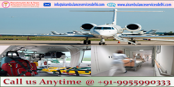 Get Emergency Air Ambulance Service in Gorakhpur with ICU Setup