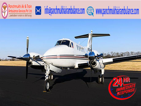 Panchmukhi Air Ambulance Service in Patna with Full ICU Setup